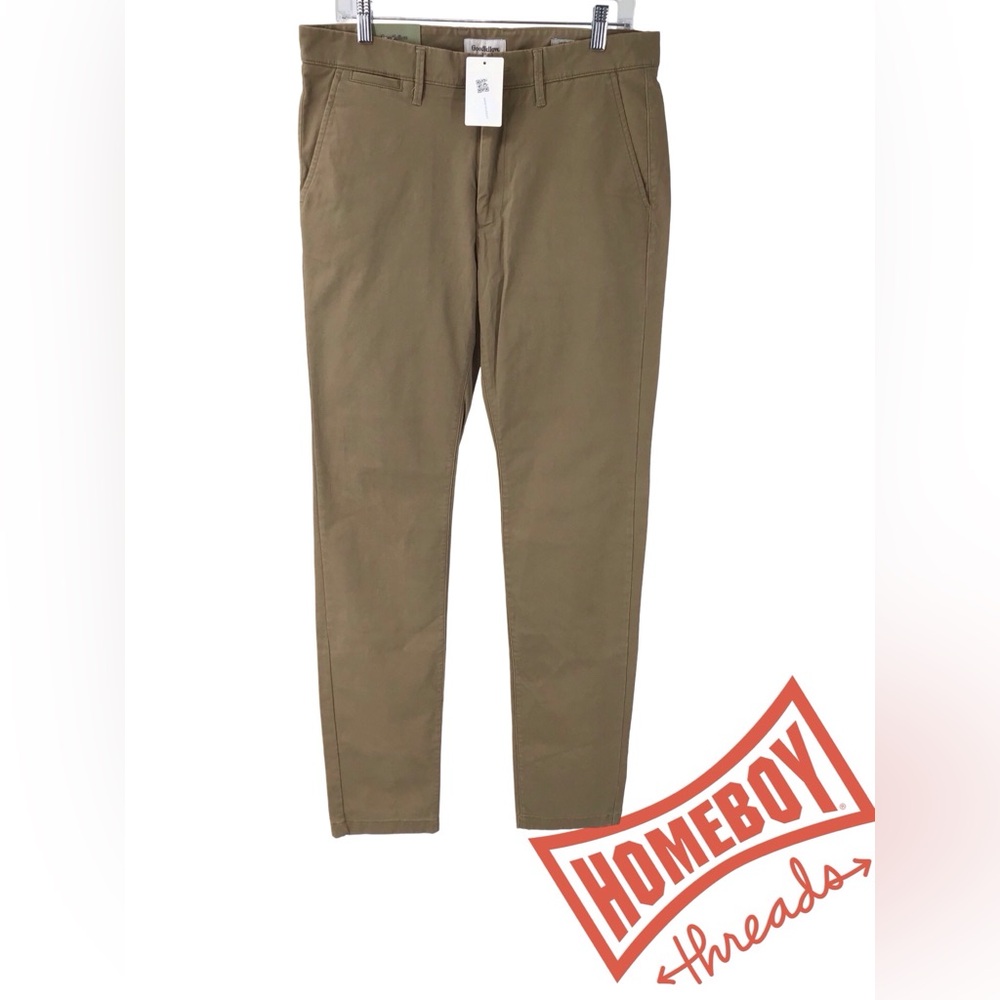 Target Tan Chinos Slim Fit Tapered Leg